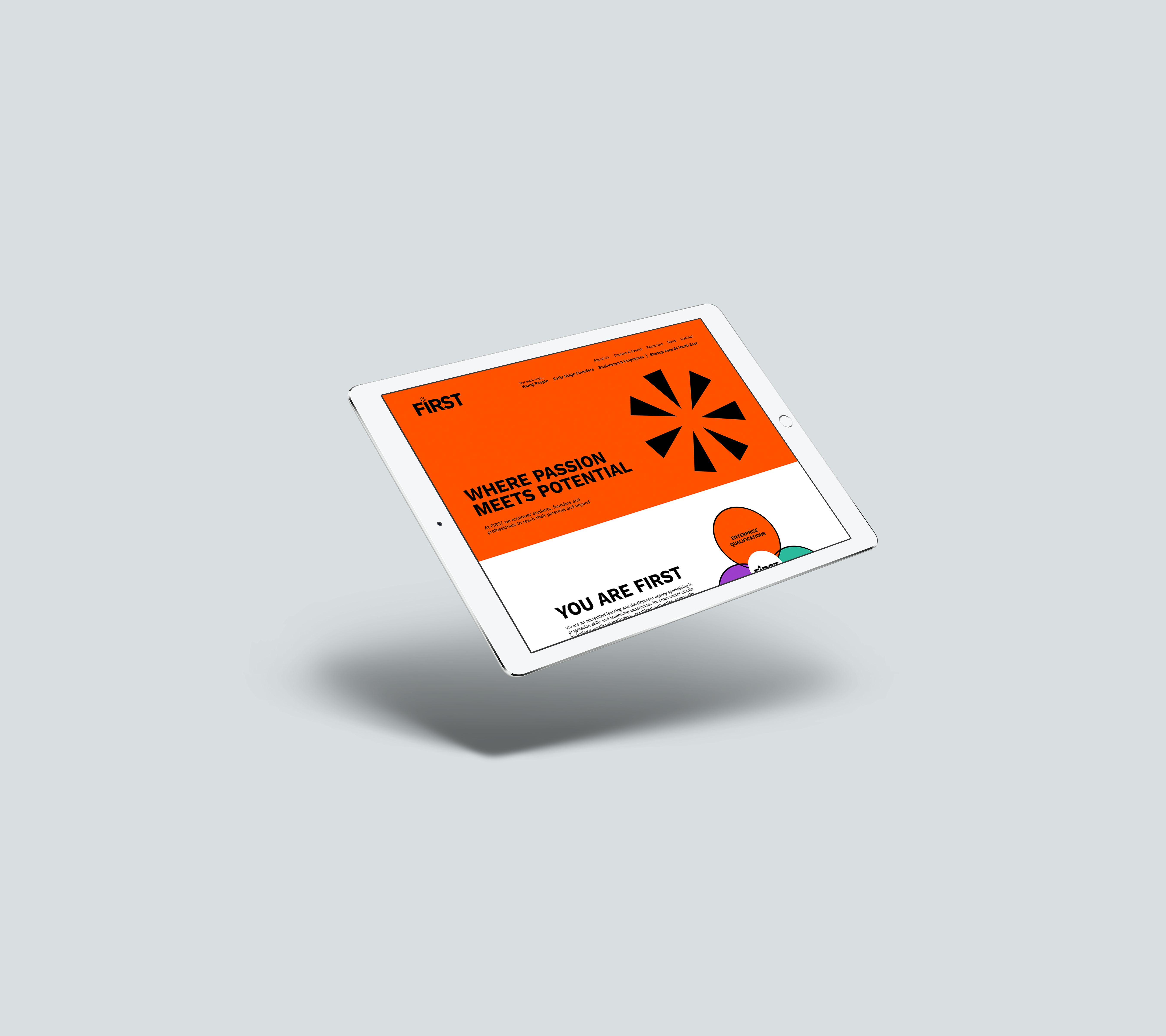first website mock ups